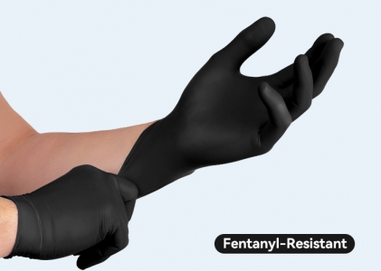Fentanyl-resistant Nitrile Gloves