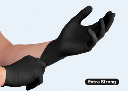 Extra Strong Industrial Nitrile Gloves