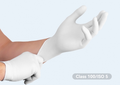 Disposable Clean-room Nitrile Gloves 9 inches