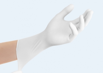 Extended Cuff Nitrile Disposable Gloves