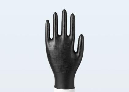 Diamond Textured Nitrile Gloves