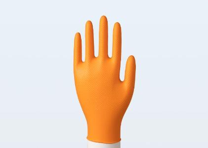 Diamond Textured Nitrile Gloves